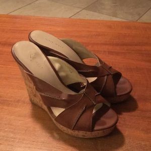 Nine West size 7 1/2 wedges